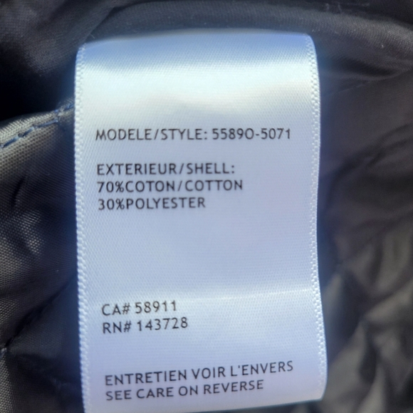 Tribal Printed Cozy Quilted Button-up Shacket, BNWT With Flaw, Size XL - Picture 8 of 9